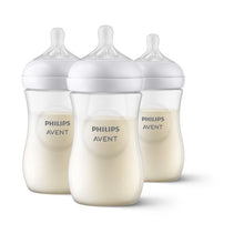 Load image into Gallery viewer, PHILIPS Avent - Natural Baby Bottle 260ml Slow Flow Nipple 1m+ 3 Pack
