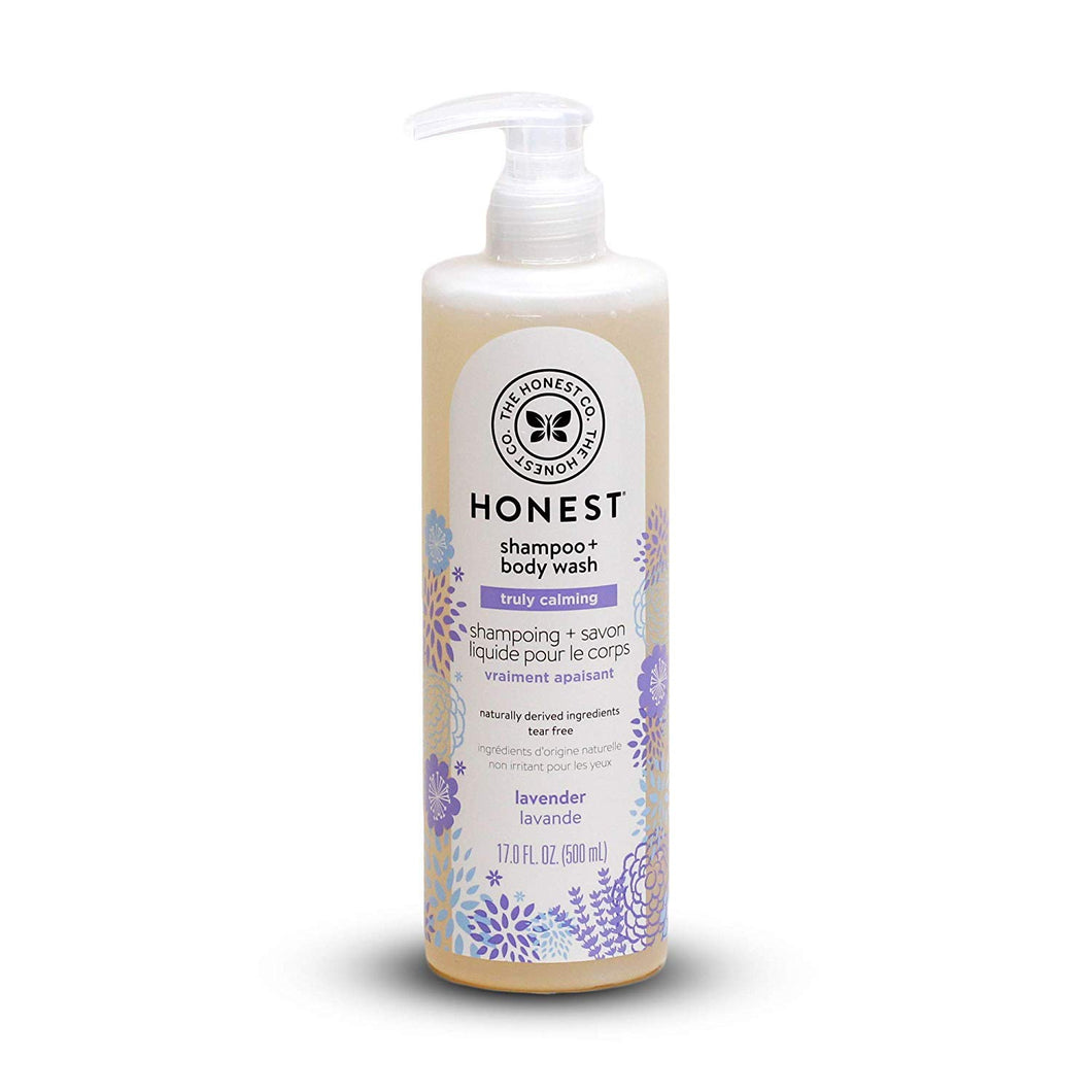 The Honest Company Truly Calming Lavender Shampoo + Body Wash 500ML