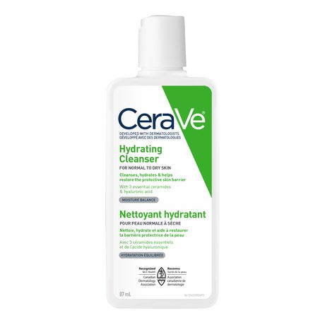 CeraVe Hydrating Facial Cleanser, Daily Face Wash for Normal to Dry Skin