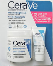 Load image into Gallery viewer, CeraVe Moisturizing Cream, Daily Face and Body Moisturizer for Dry Skin (Multiple Variants)
