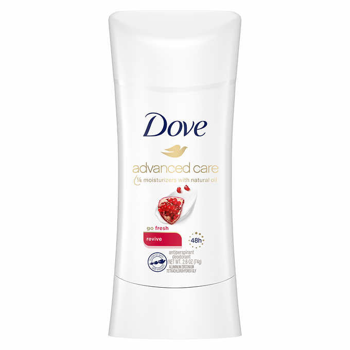 Dove Advanced Care Antiperspirant Deodorant Stick Revive 2.6 oz
